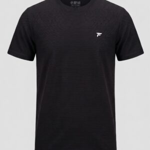 Unisex Premium Solid Black Cotton T-Shirt – Regular Fit