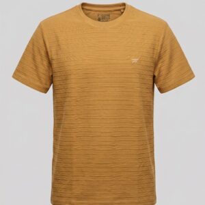 Unisex Premium Ribbed Cotton T-Shirt – Regular Fit (Multiple Colors)