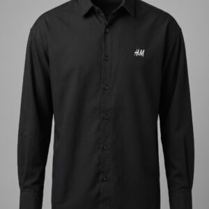 Premium Black Full Sleeve Unisex Formal Shirt