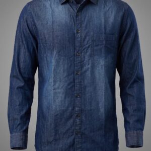 Premium Blue Denim Full Sleeve Unisex Shirt