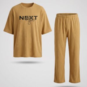 Women Graphic T-Shirt & Lounge Pants Co-ord Set