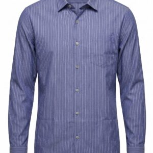 Classic Blue Pinstripe Shirt